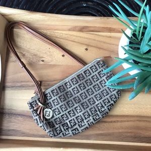 FENDI Nylon Zucchino Bag